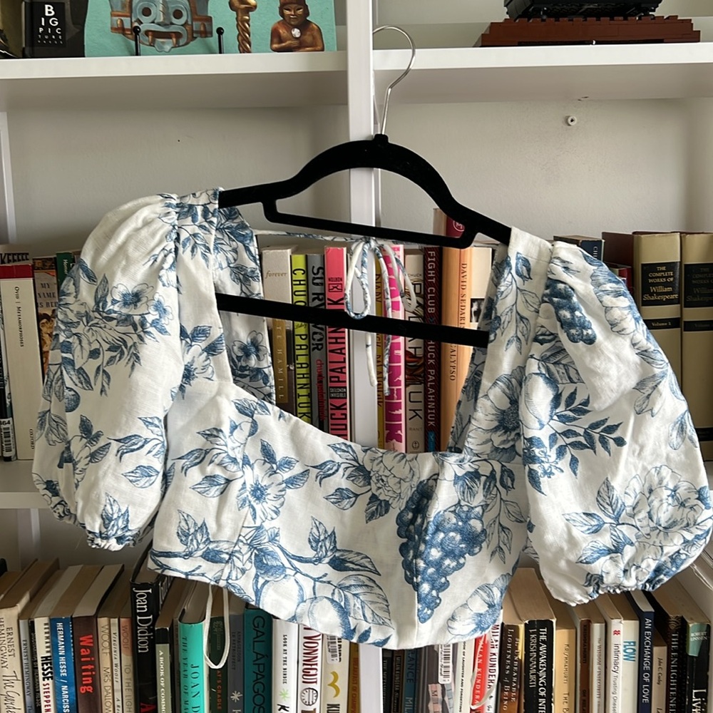 Reformation Jonas linen two piece set in Corsica - Picture 5 of 9